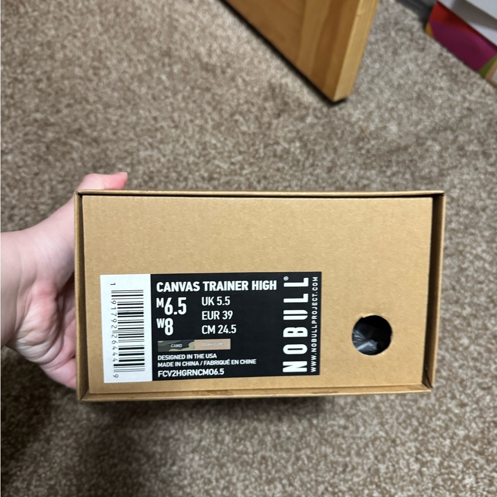 NOBULL Canvas Trainer High Camo